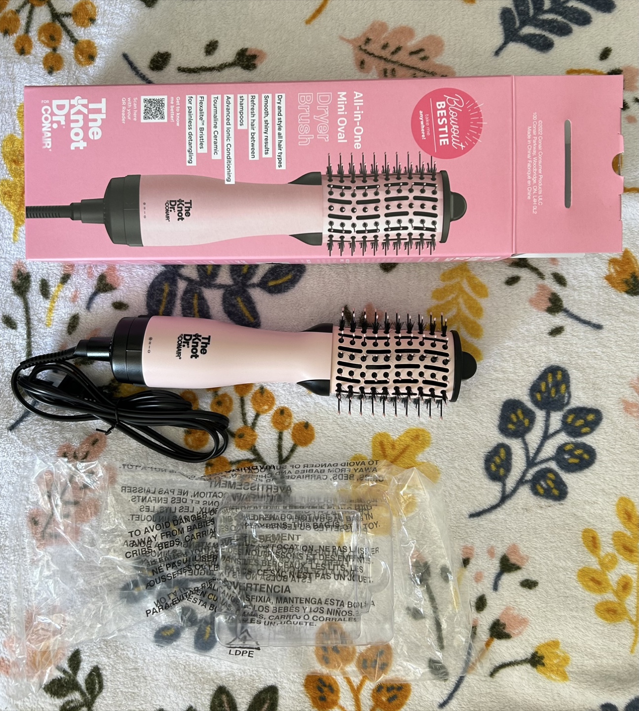 Conair The Knot Dr. Mini Oval Dryer Brush