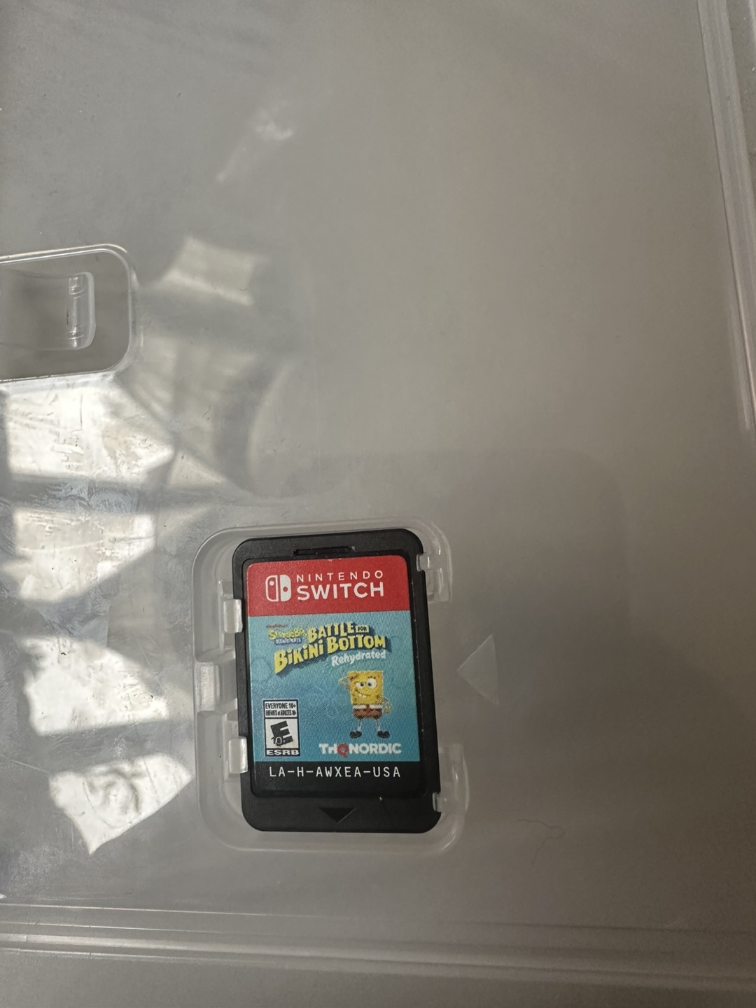Nintendo Switch Game - Spongebob Battle for Bikini Bottom