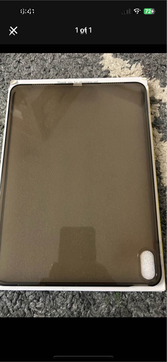 iPad Case - Smoked Black