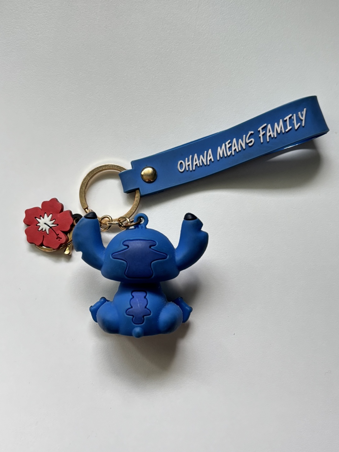 Stitch Keychain - Ohana Means Family - photo 3