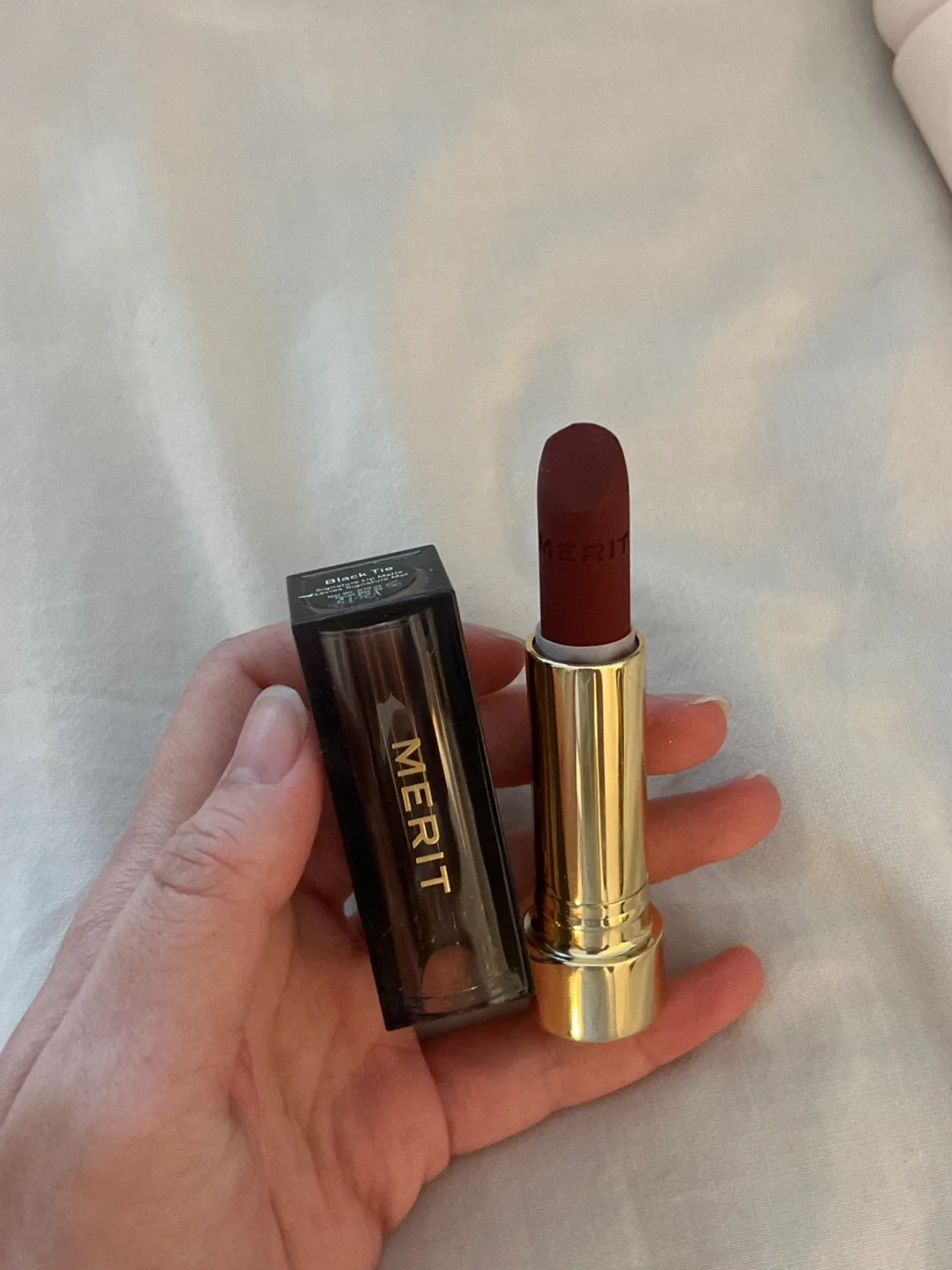 Merit Signature Lipstick - Black Tie thumbnail