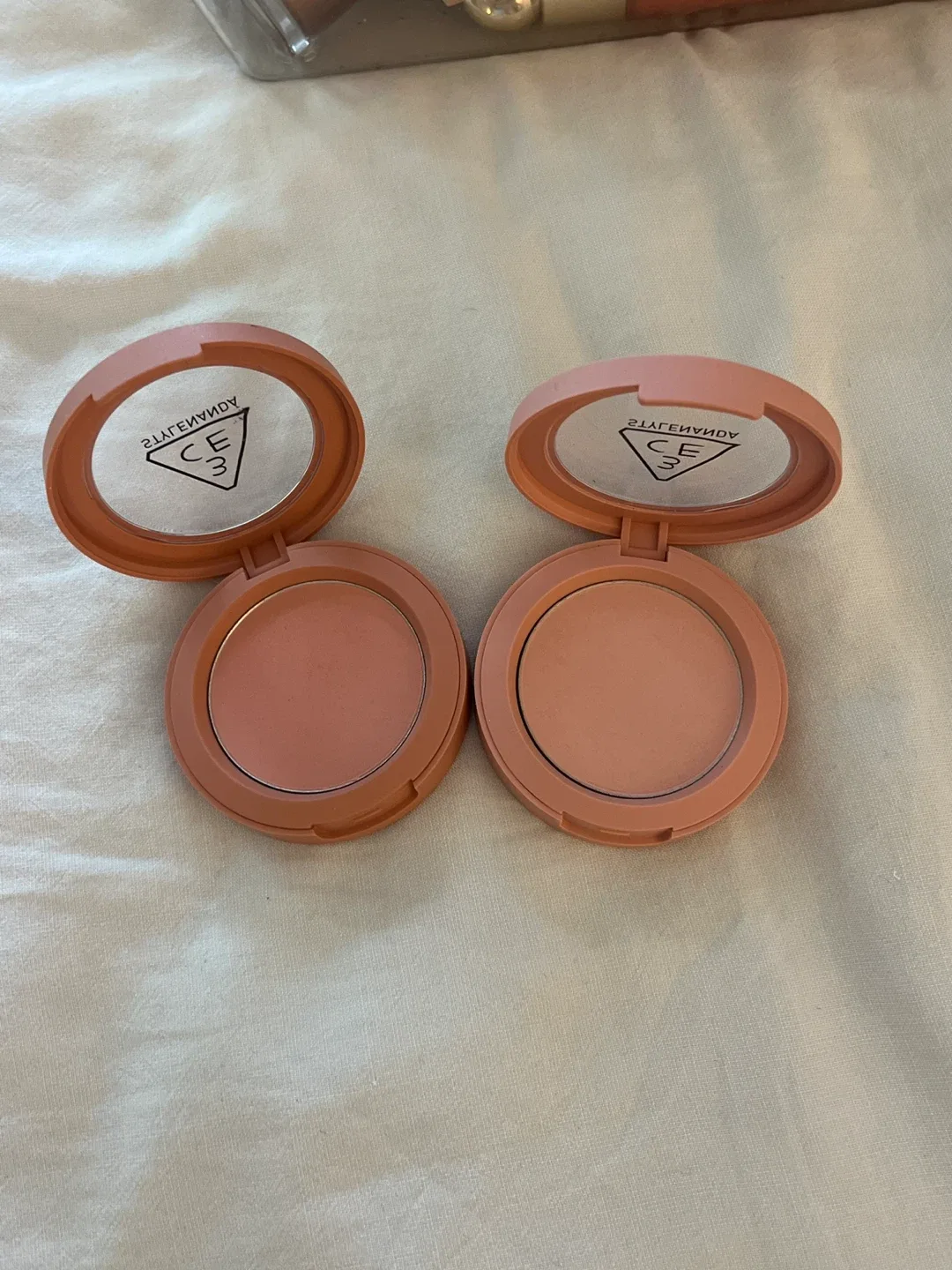 3CE Mood Recipe Face Blush - Rose Beige & Mono Pink thumbnail