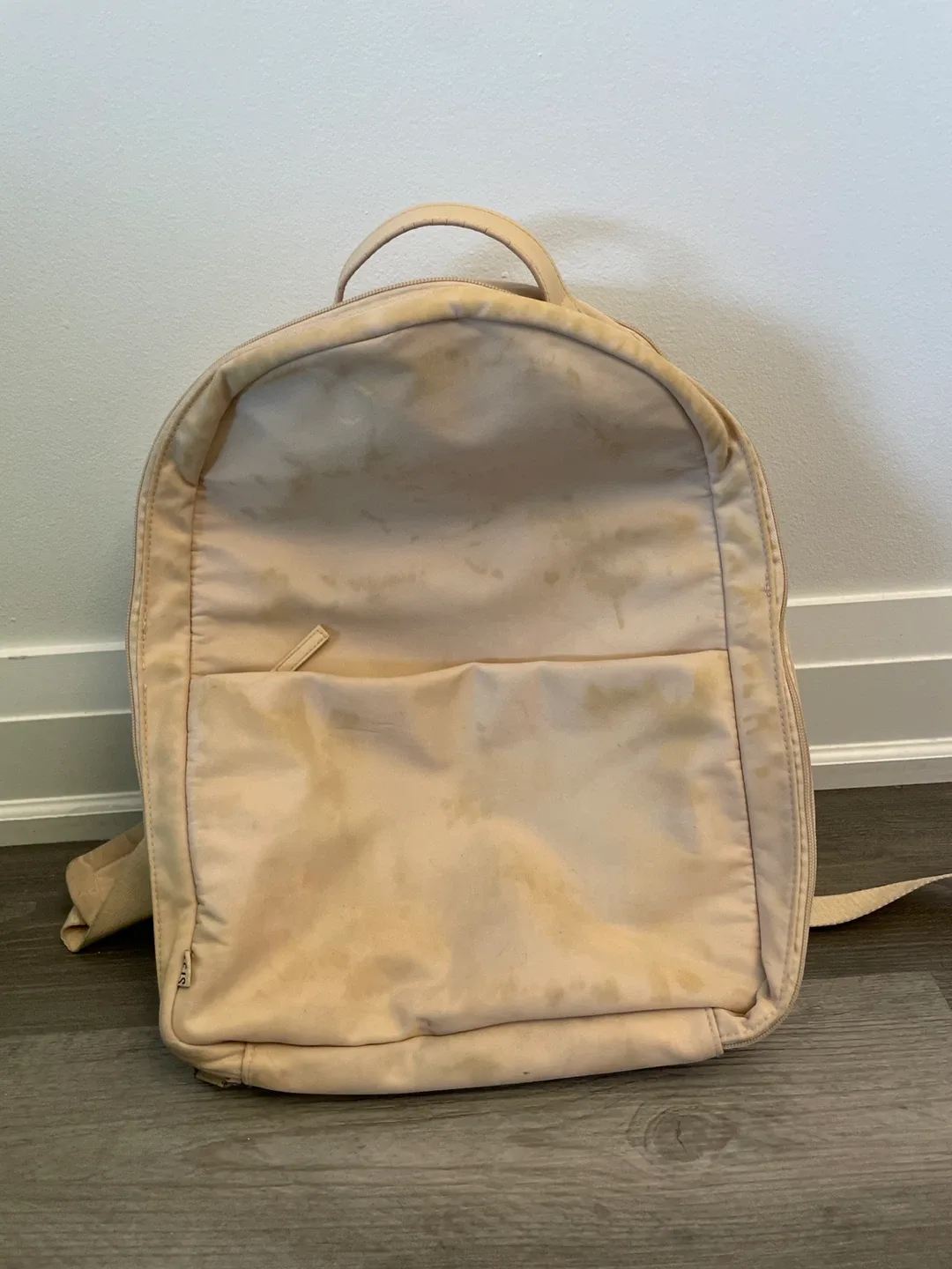 Beige Pink Beis Backpack thumbnail