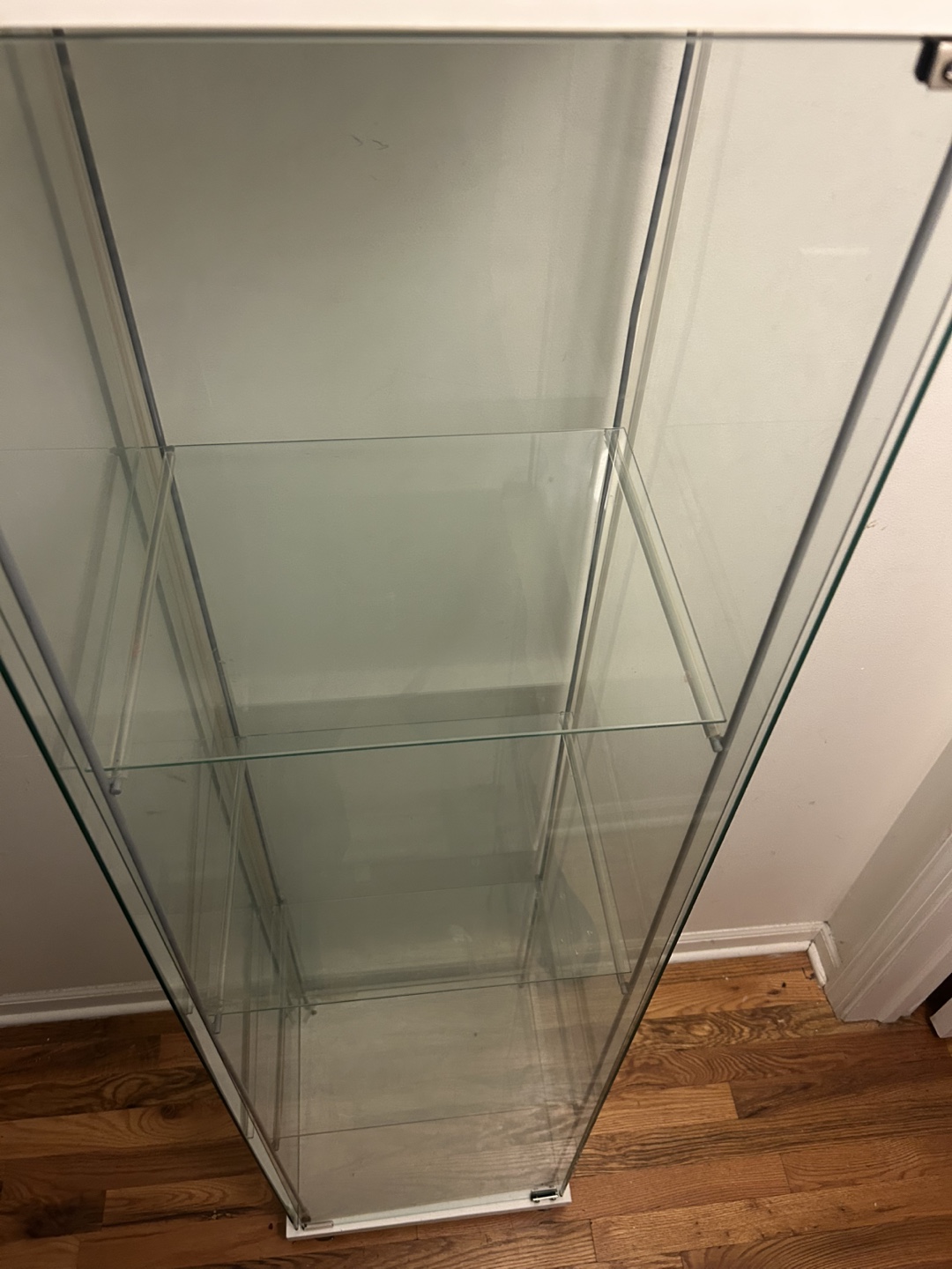 White Glass Display Cabinet - photo 4
