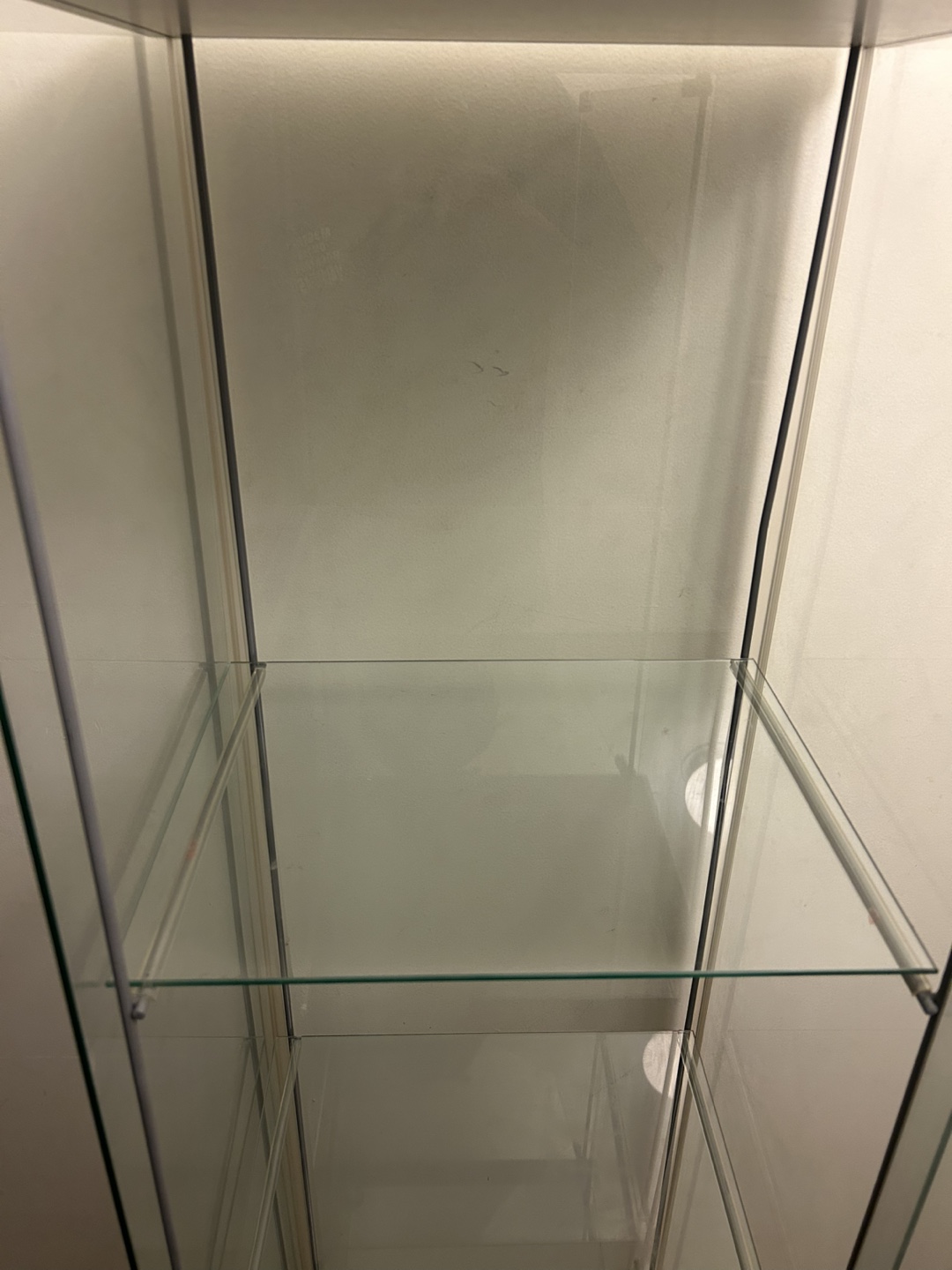 White Glass Display Cabinet - photo 5