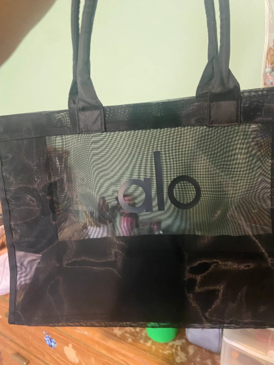 Alo Yoga Black Tote Bag thumbnail