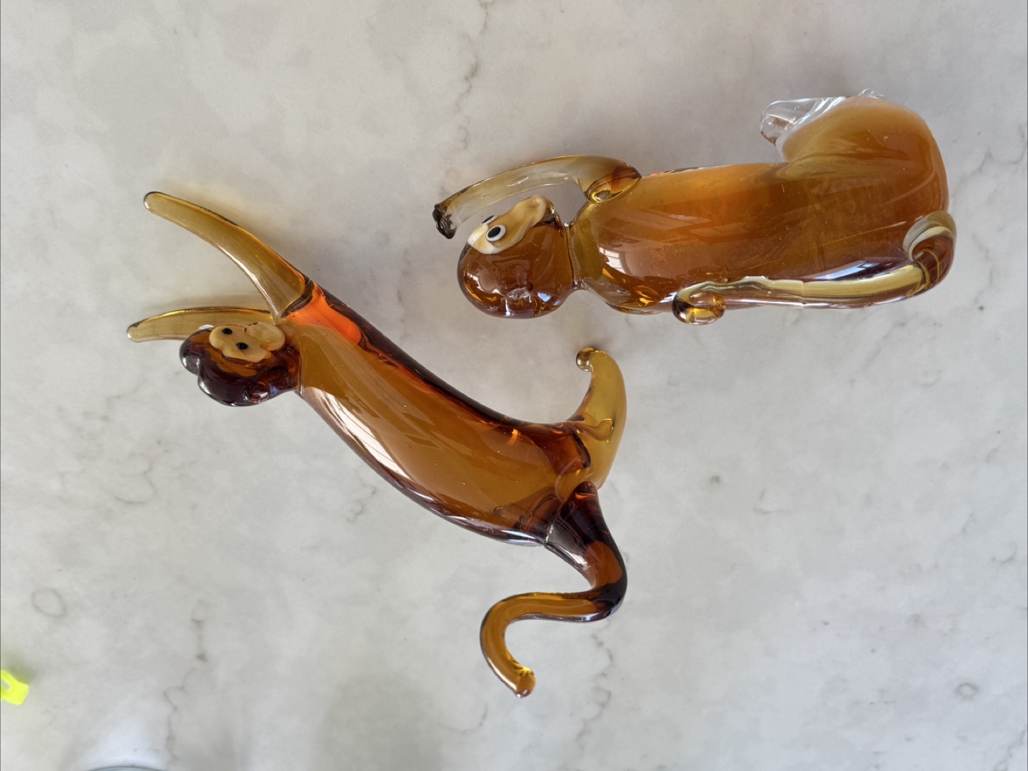 Glass Monkey Figurines - photo 2