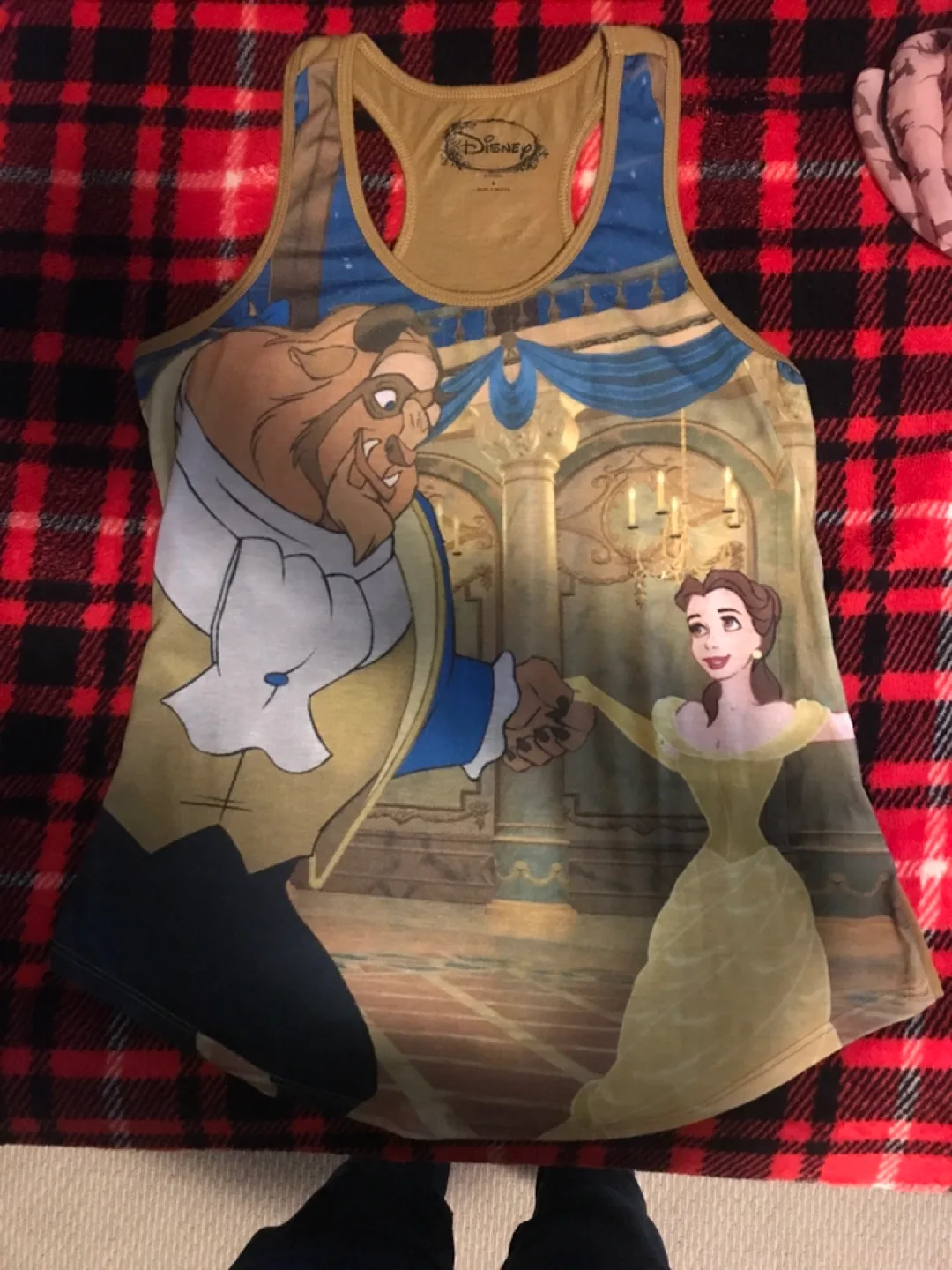 Disney Beauty and the Beast Tank Top - Size S thumbnail