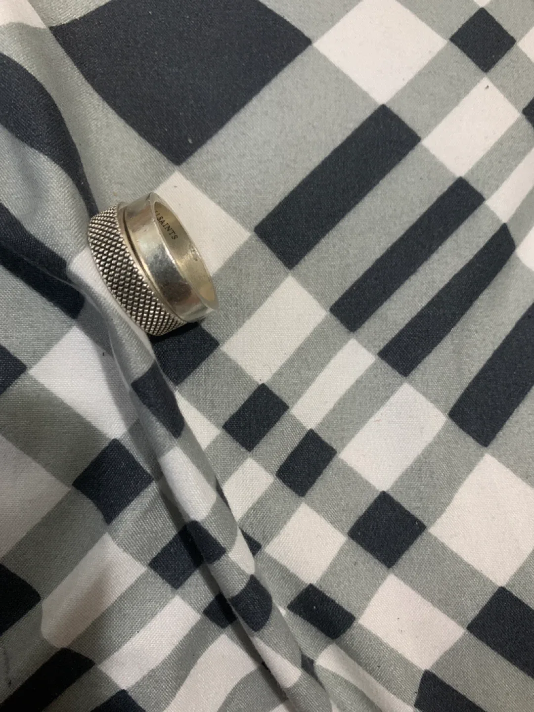 AllSaints Mars Sterling Silver Ring Set image indicator(2)