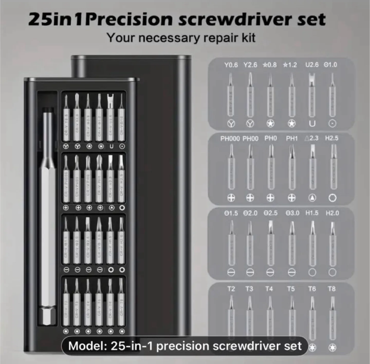 Precision Screwdriver Set image indicator(3)