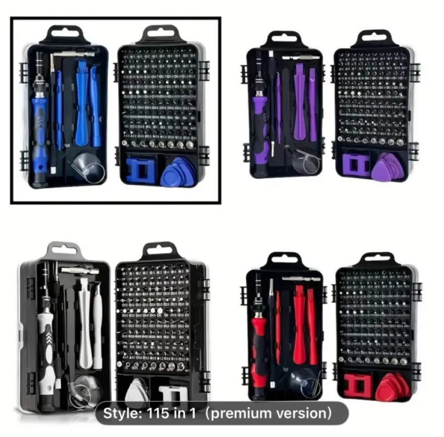 115 in 1 Upgraded Screwdriver Set with Strong Magnetic thumbnail