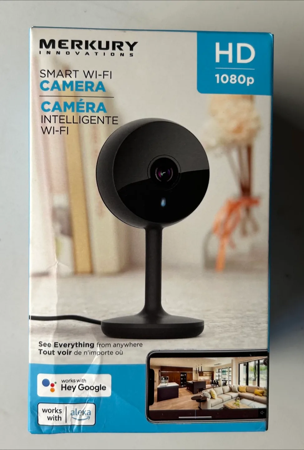 Merkury Innovations Smart Wi-Fi Camera - New in Box! thumbnail