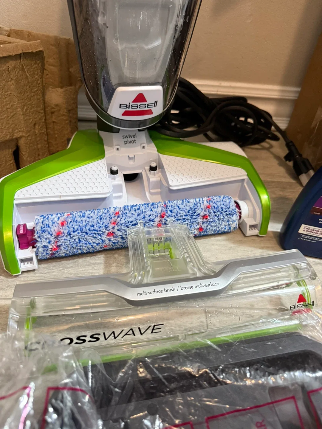 NEW Bissell CrossWave Multi-Surface Vacuum Mop image indicator(4)