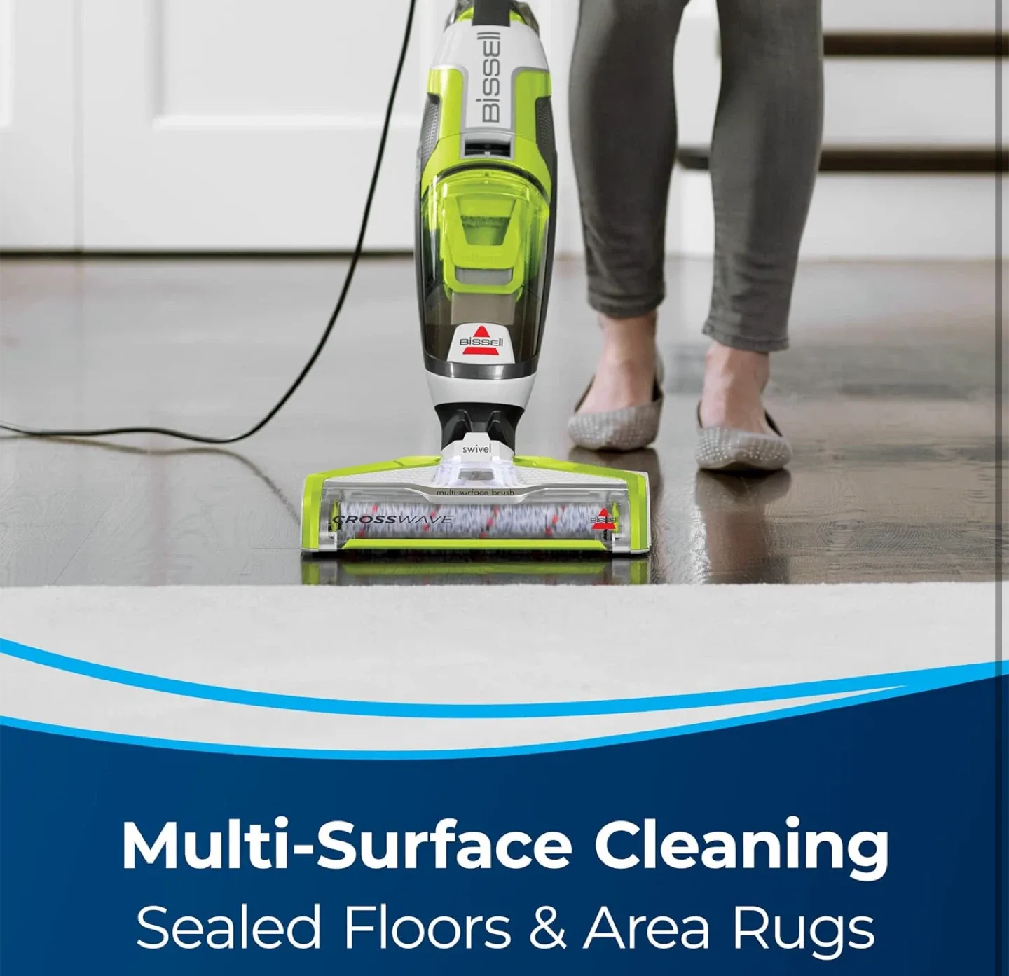NEW Bissell CrossWave Multi-Surface Vacuum Mop image indicator(8)