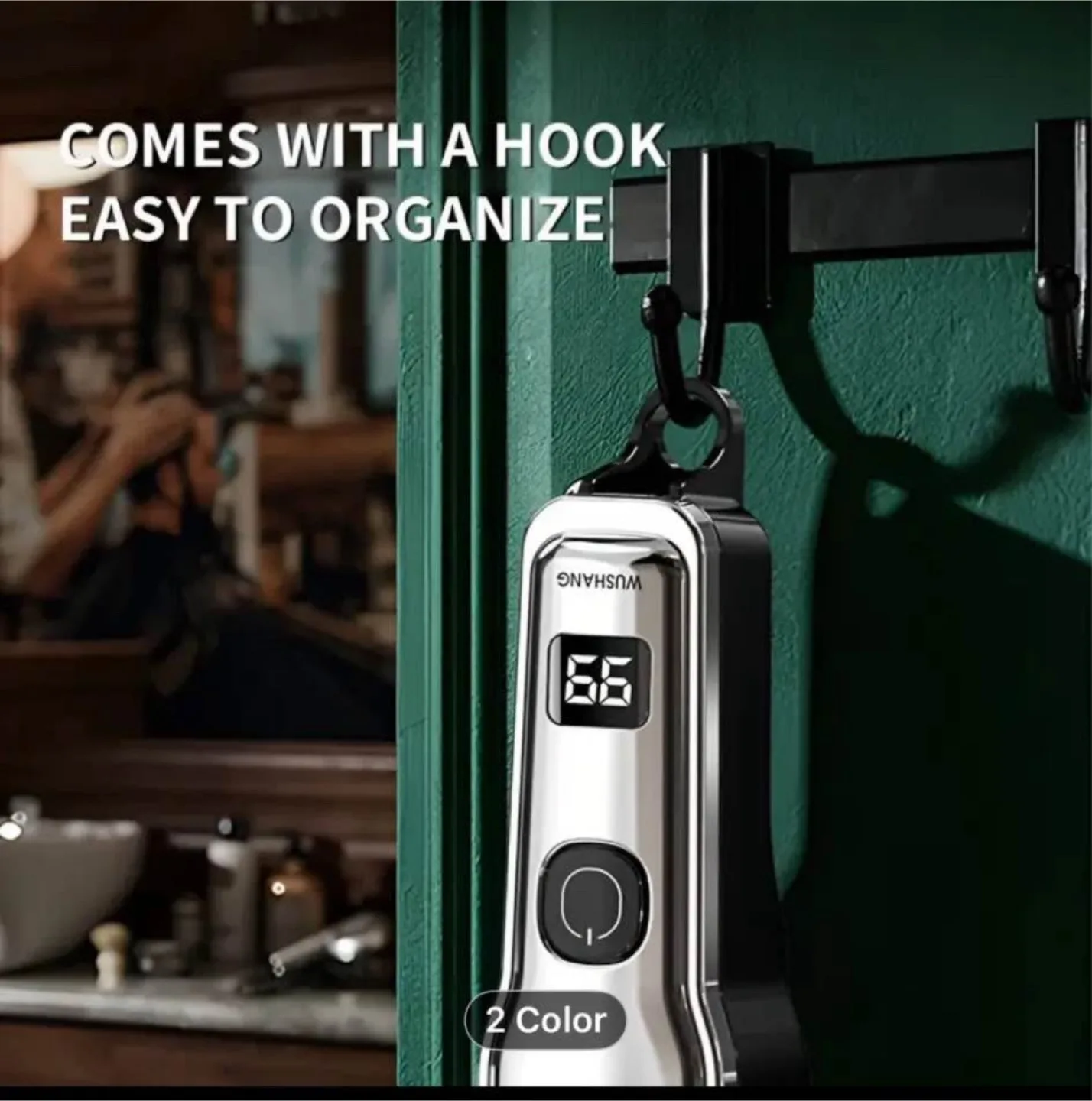 Electric Hair Clipper, Home Electric Shaver image indicator(4)