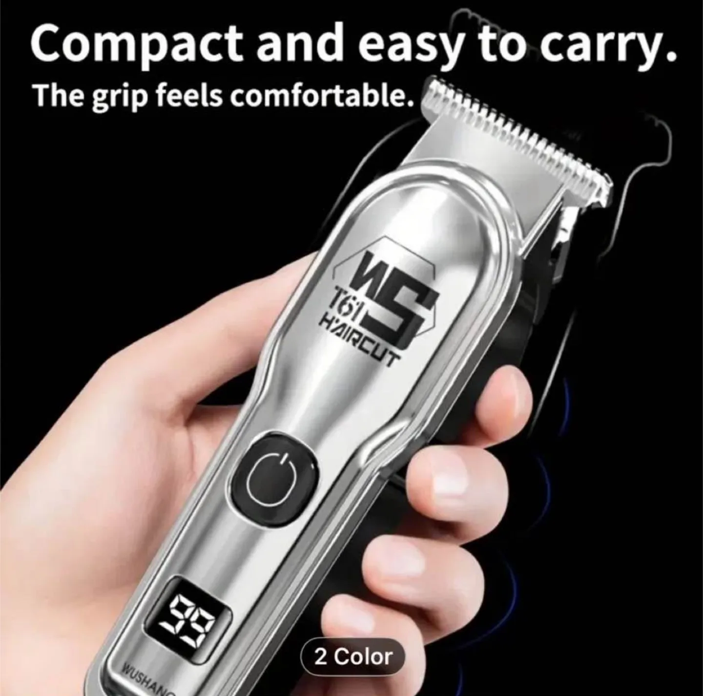 Electric Hair Clipper, Home Electric Shaver image indicator(6)