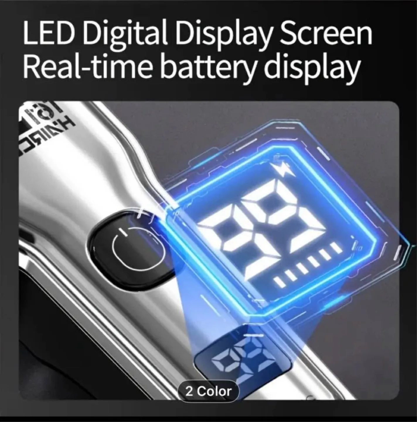 Electric Hair Clipper, Home Electric Shaver image indicator(9)