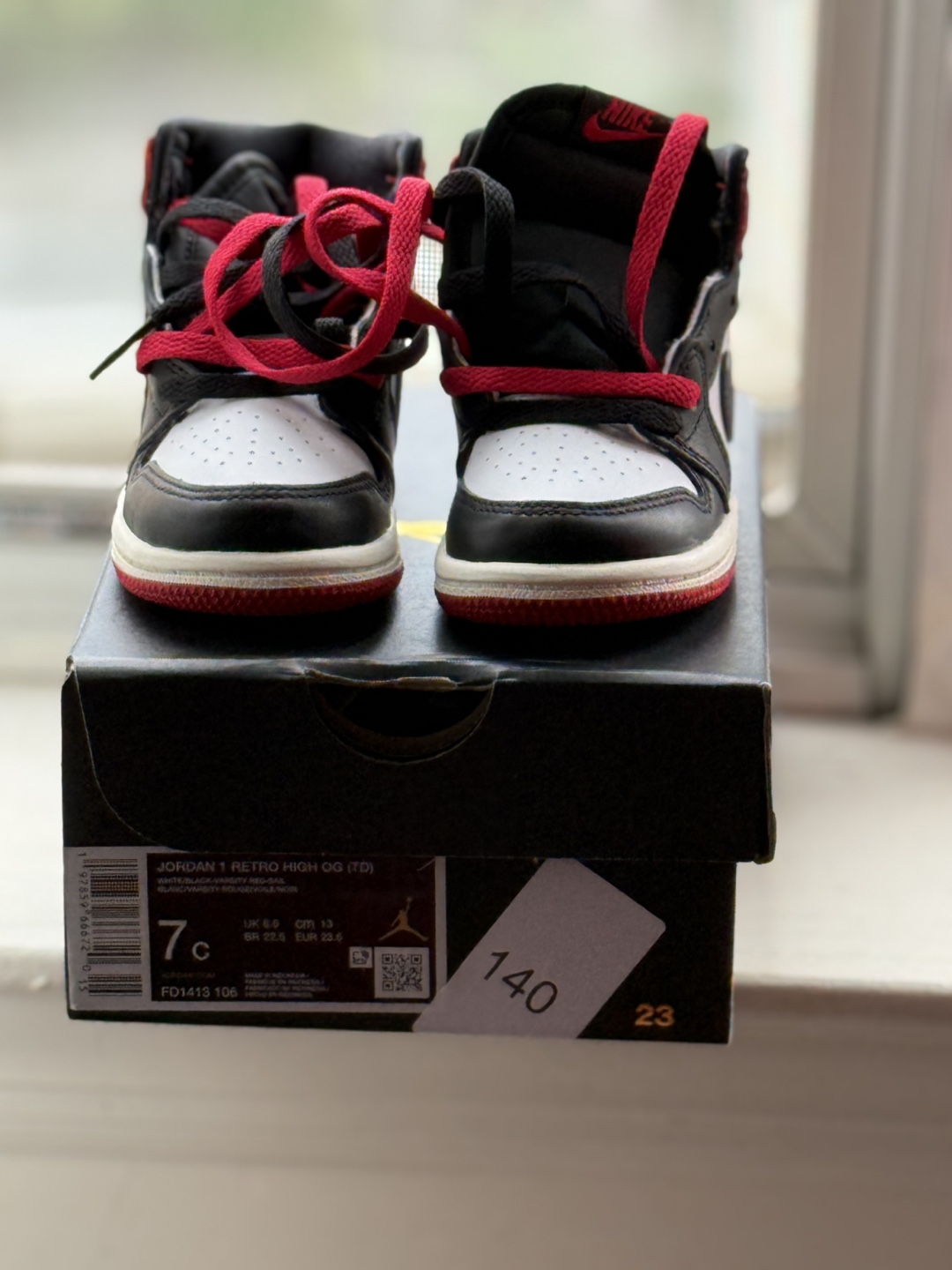 Jordan 1 Retro High OG (TD) Size 7C - New! - photo 3