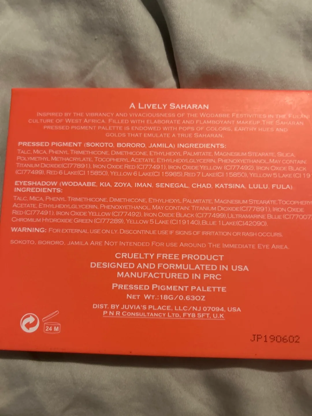 Juvia's Place The Saharan Eyeshadow Palette image indicator(3)