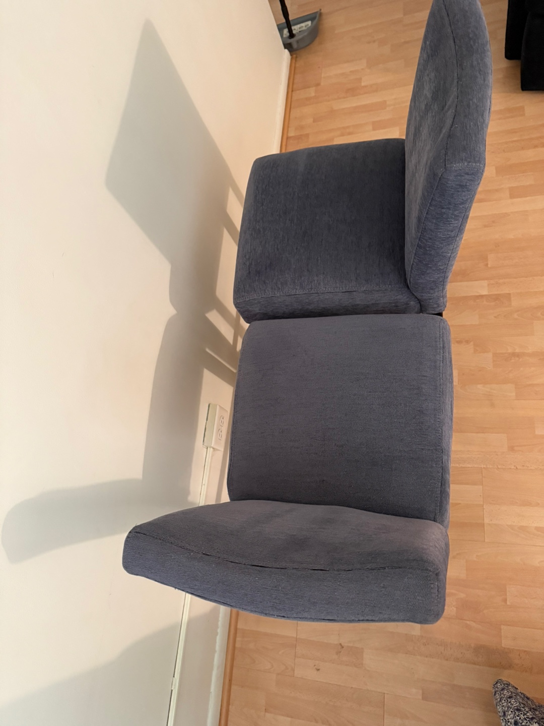 Set of 2 Gray Bar Stools - photo 3