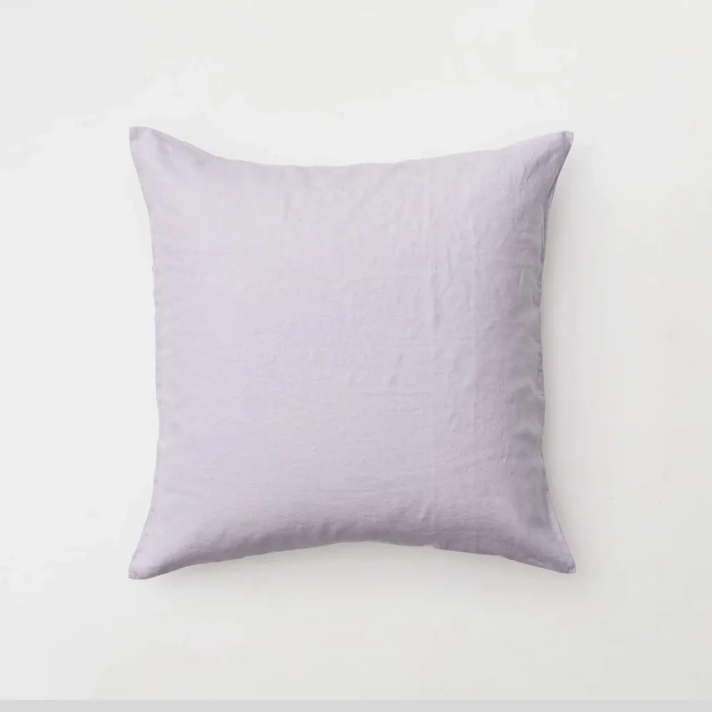 Set of 2 New H&M Home Linen Pillow Covers 20”x20” - Lilac Purple thumbnail