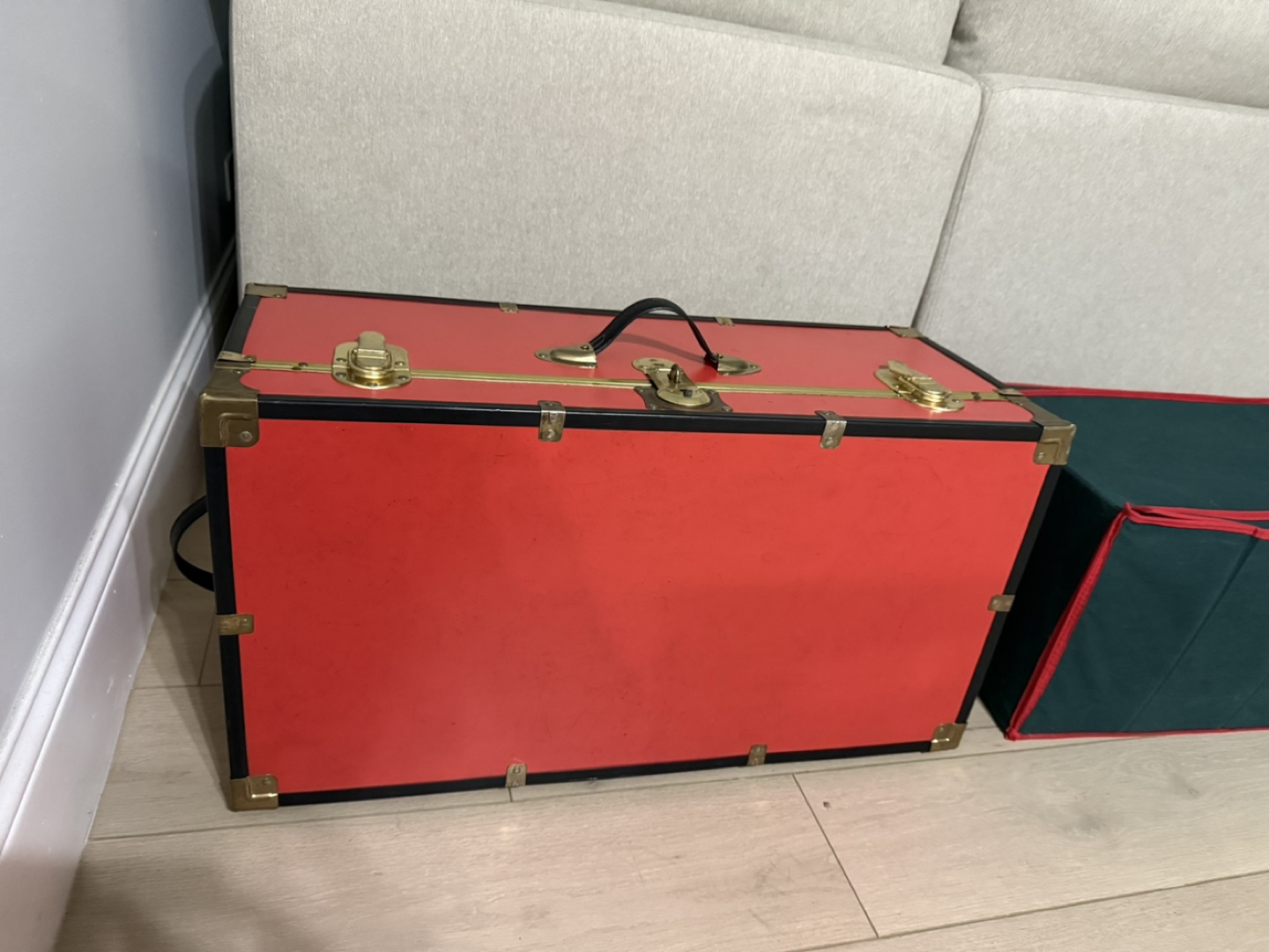 Red Orange  Storage Trunk - photo 4