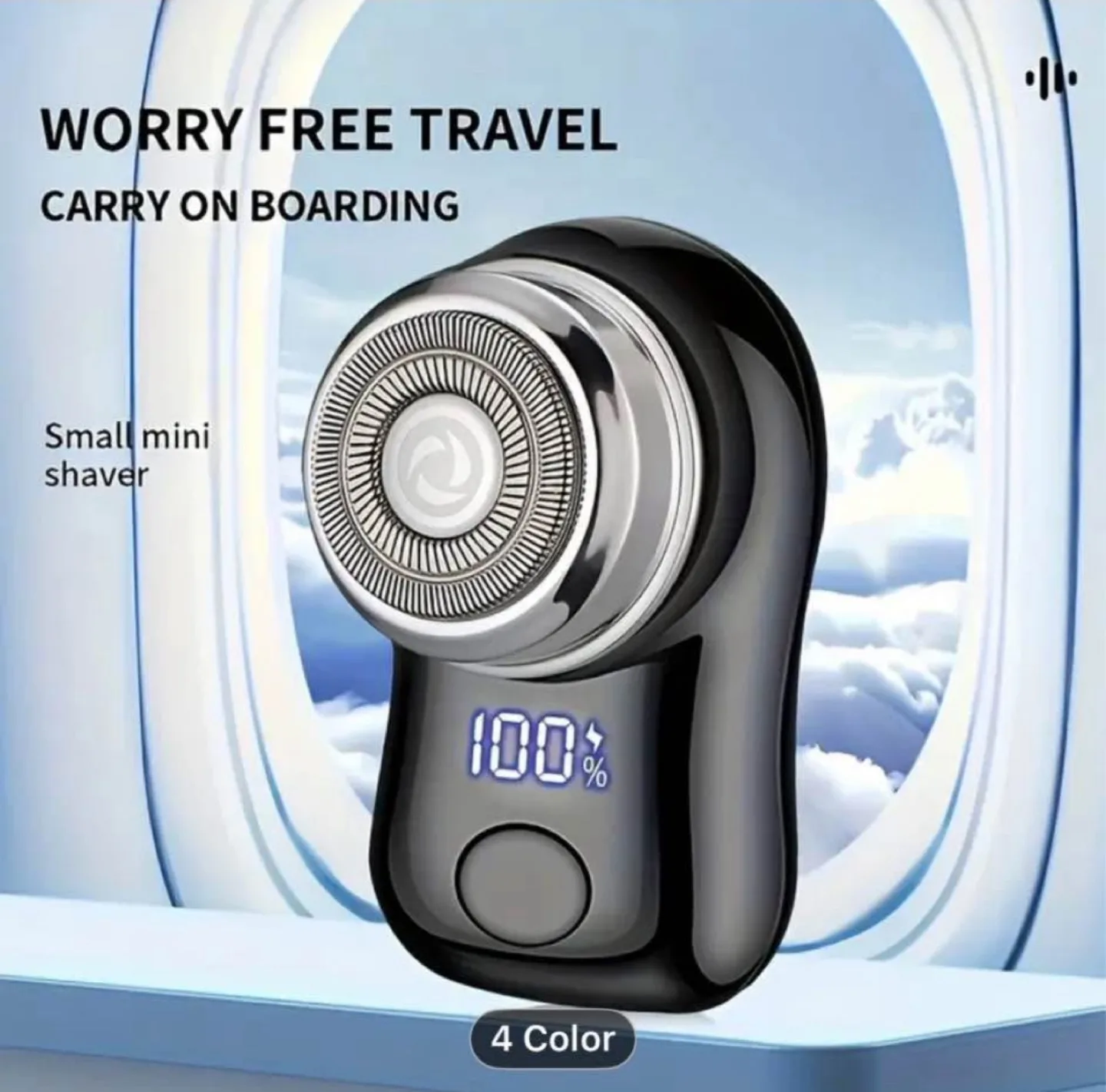 FEIYBA Men's Professional Electric Shaver Mini Shaver image indicator(2)