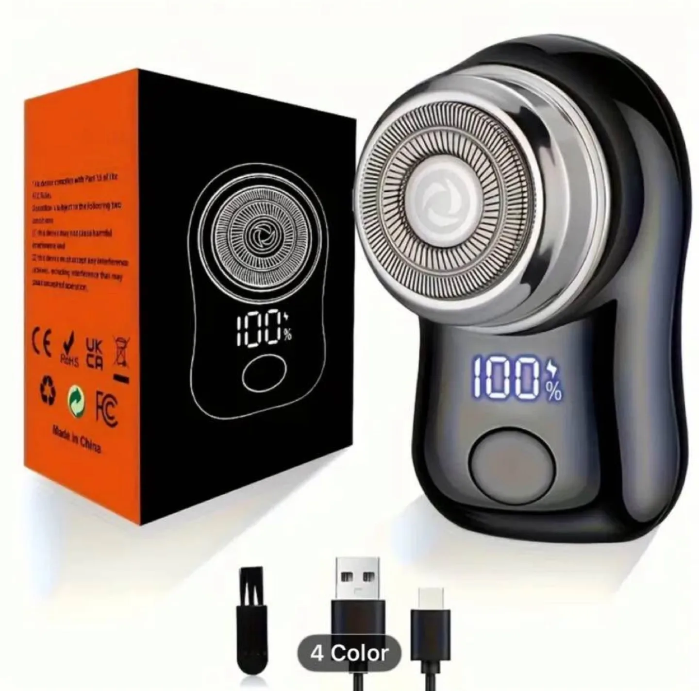 FEIYBA Men's Professional Electric Shaver Mini Shaver image indicator(8)