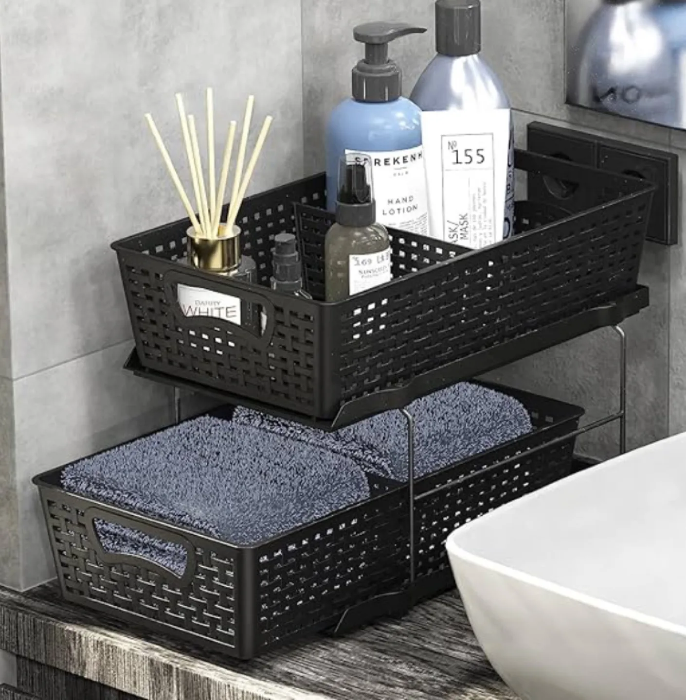 Pull/slide out tray organizers image indicator(2)