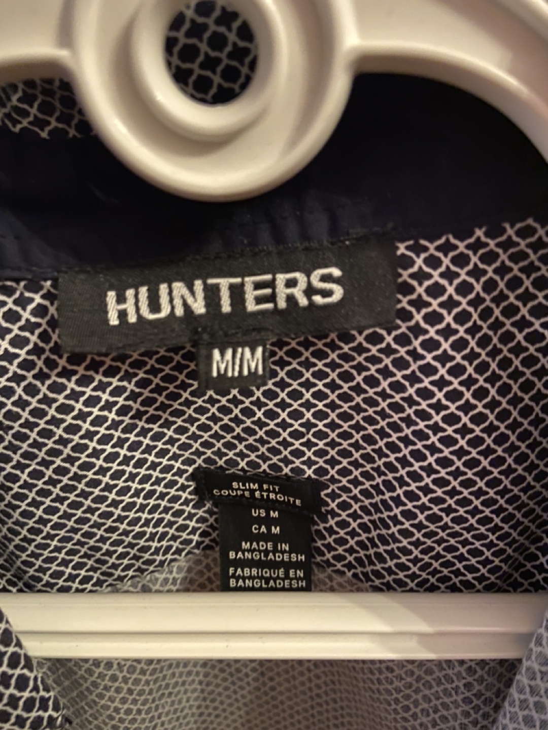 Hunters Dress Shirt - Size M male black and white - photo 2