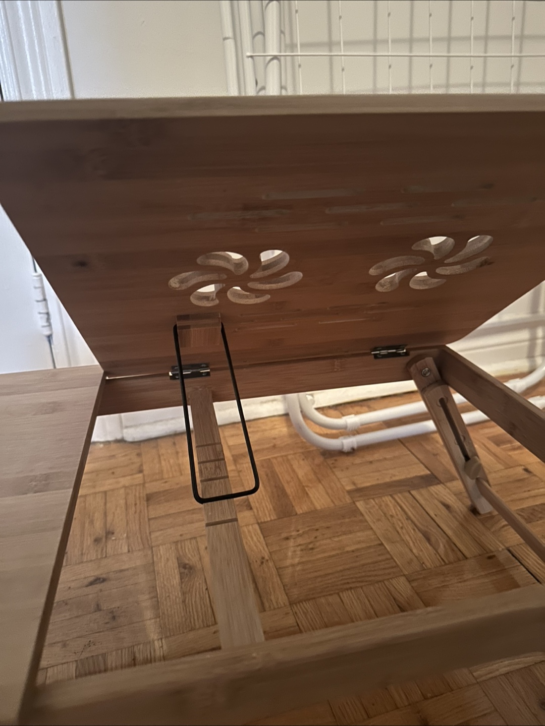 Bamboo Lap Desk / Tray for the couch / bed - photo 4