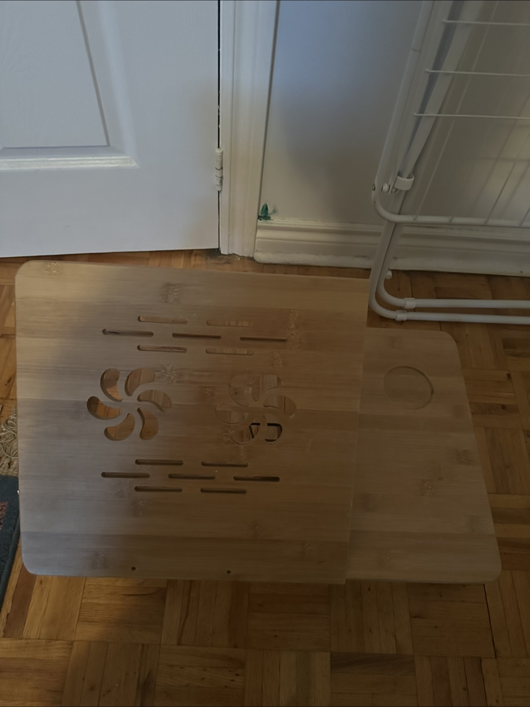 Bamboo Lap Desk / Tray for the couch / bed - photo 3