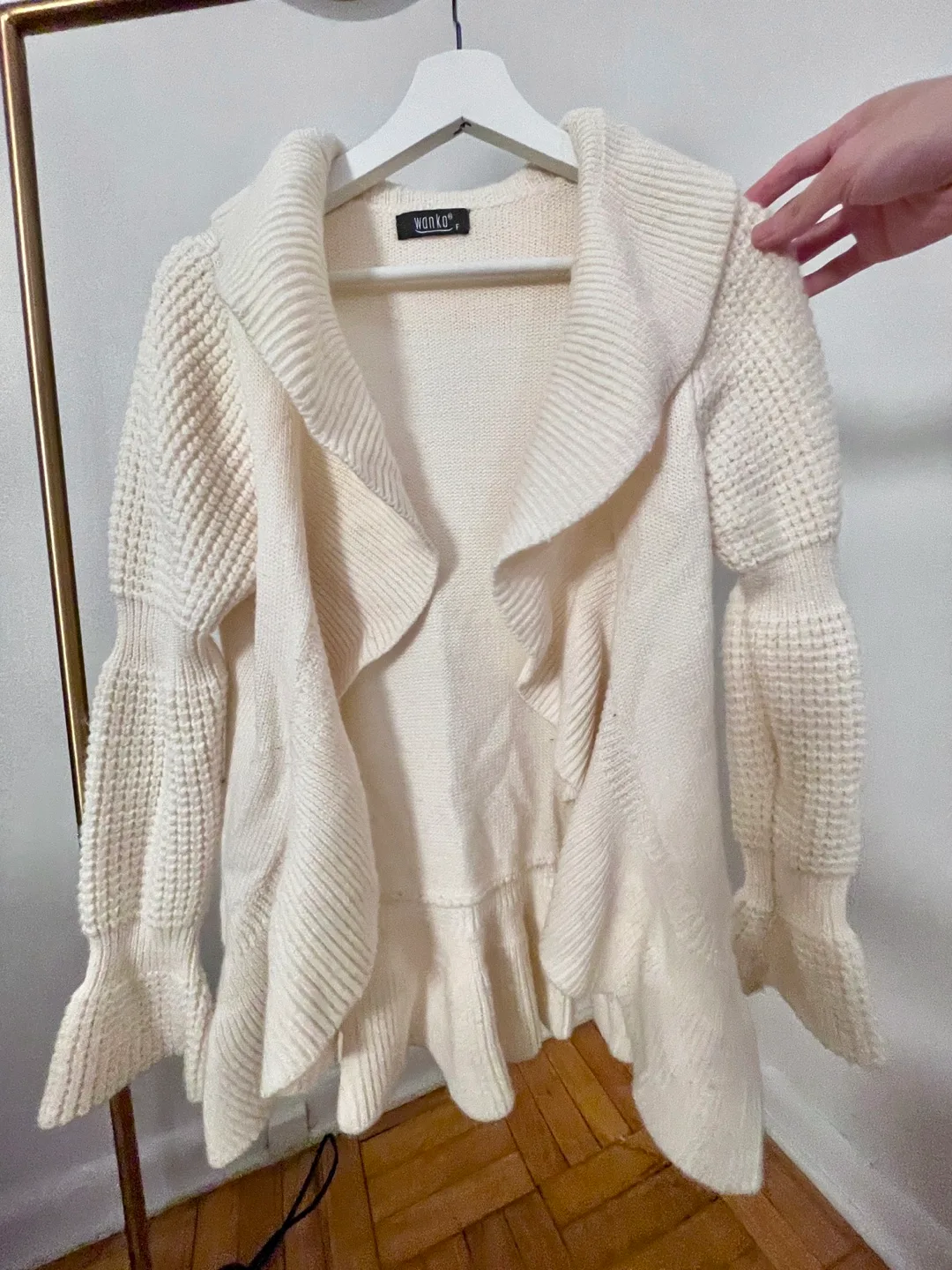 Wanko Cream Knit Cardigan thumbnail