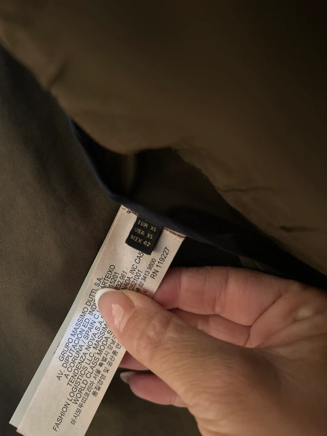 Massimo Dutti XL Parka image indicator(2)