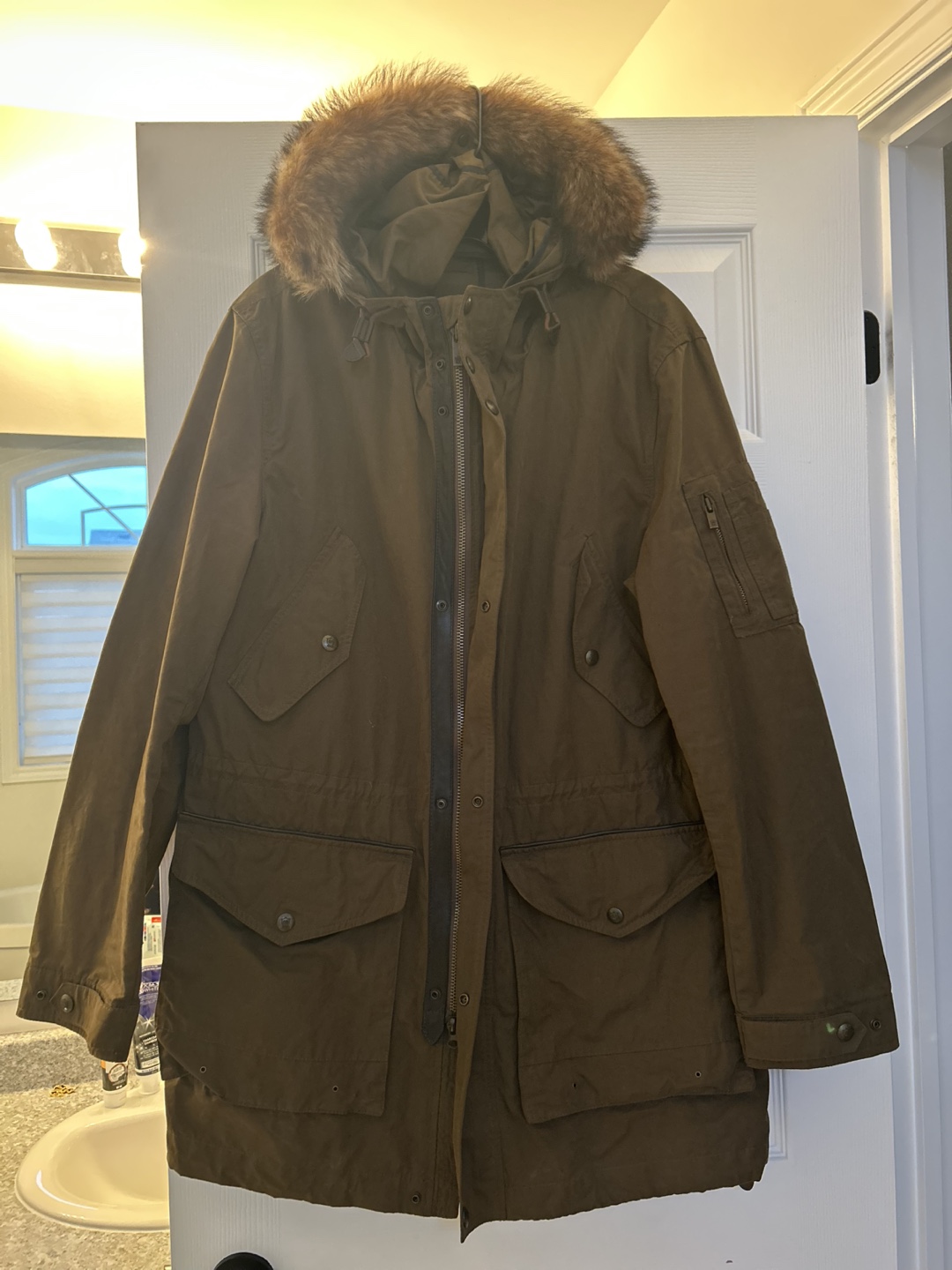 Massimo Dutti XL Parka