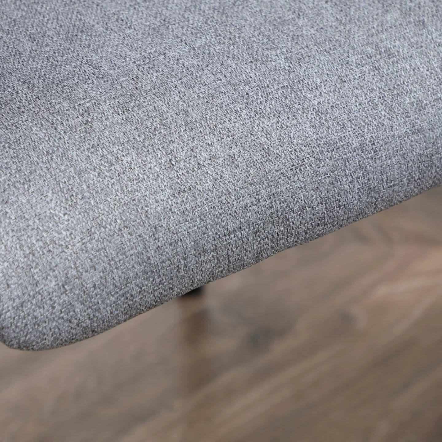 Homecom Grey Fabric Dining Chairs - Set of 2 - photo 5