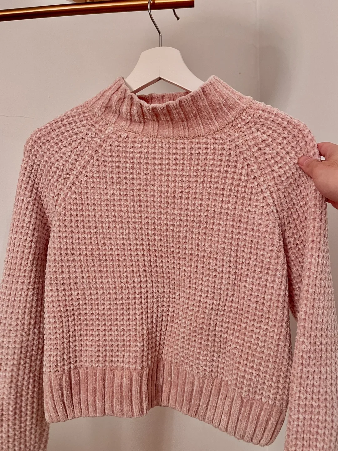 Pink Knit Sweater S thumbnail