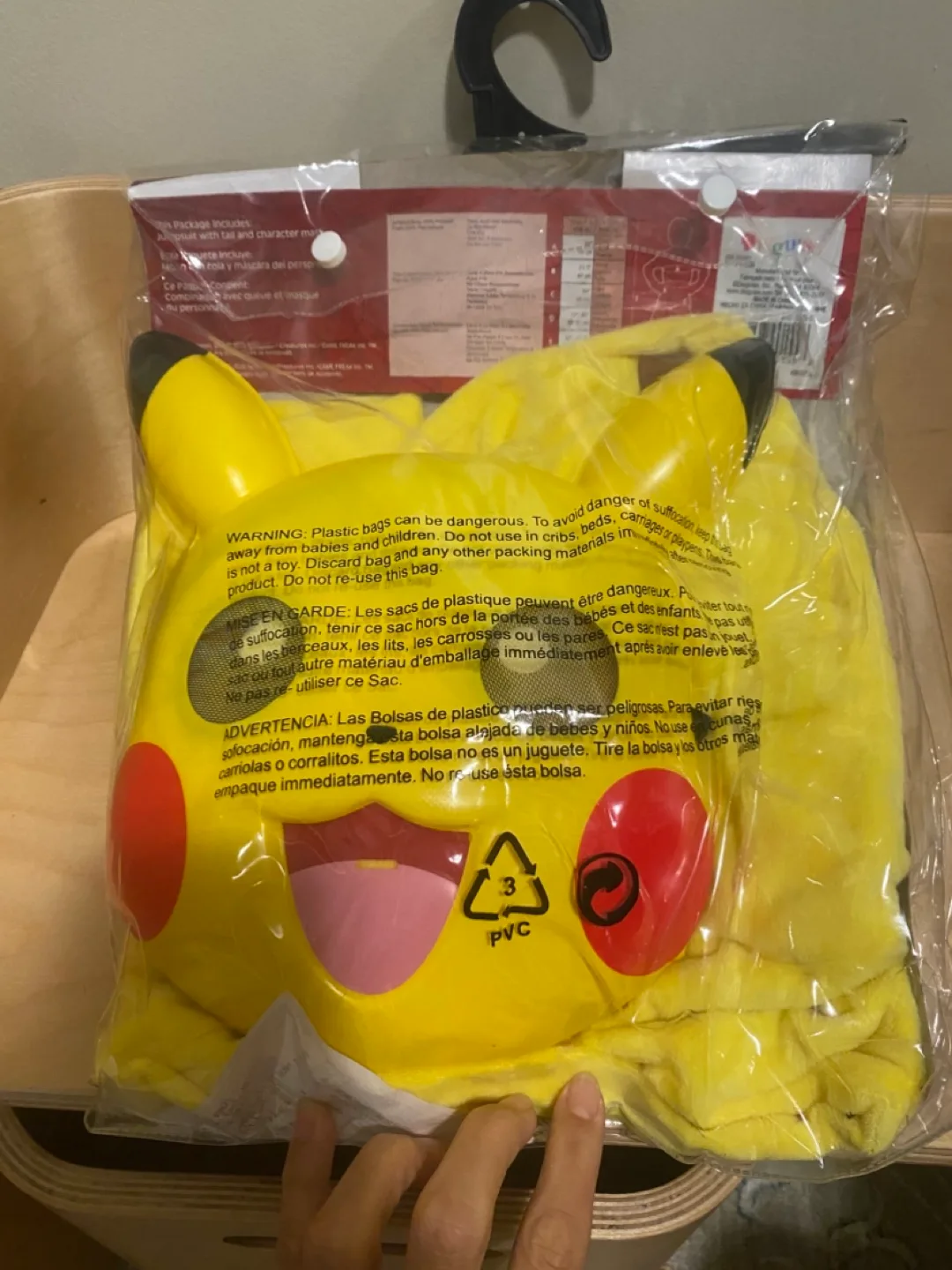 Pokémon Pikachu Costume - Size S/P (4-6) image indicator(2)