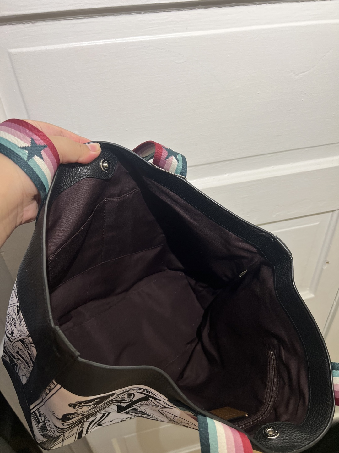 Coach Marvel Comic Tote Bag - photo 2