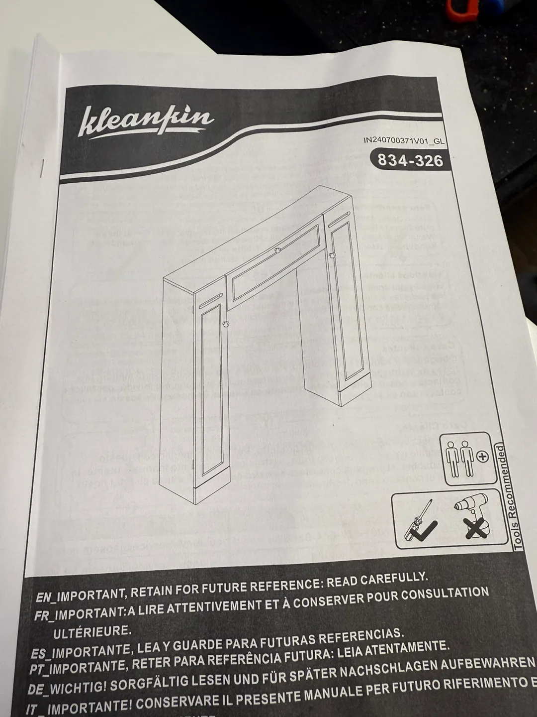 Kleanfin White over the toilet organizer image indicator(4)
