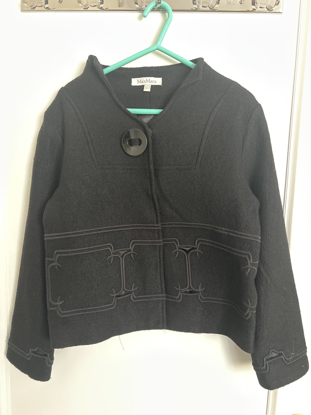 Max Mara Black Jacket - Size 6