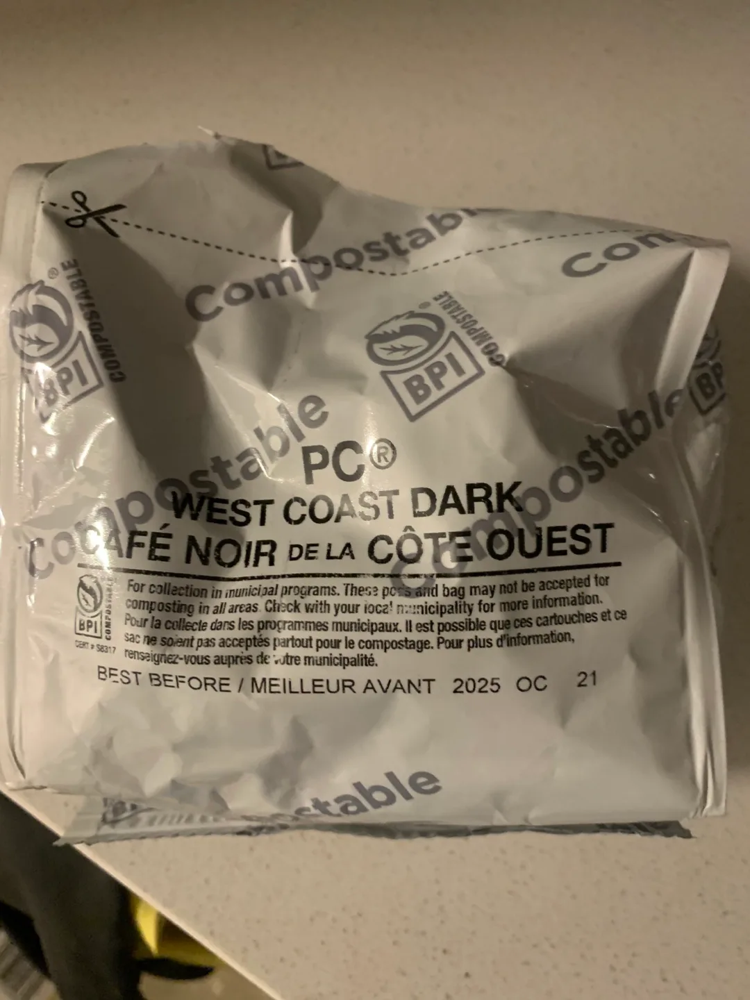 PC West Coast Dark Roast Coffee Pods - New