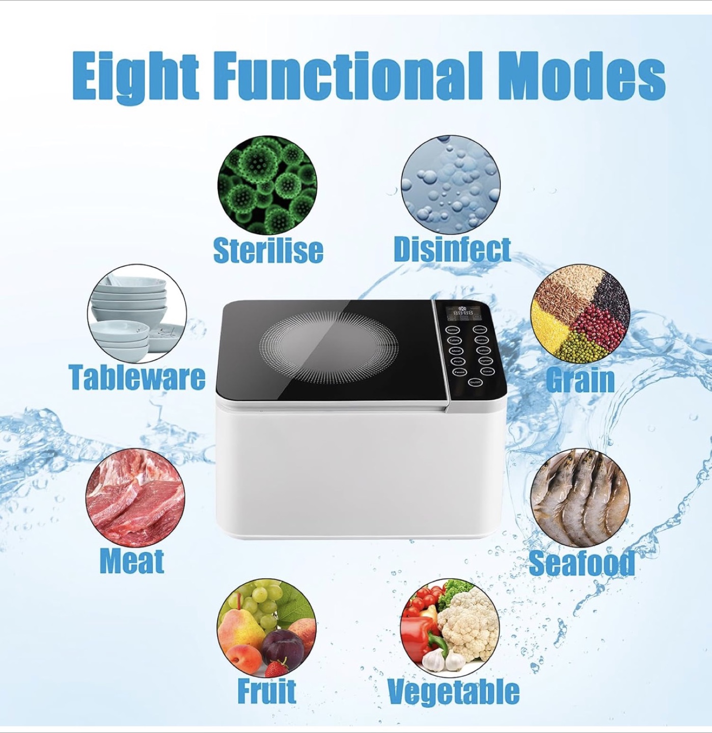 Multifunctional fruit, vegetable & Food Purifier & Sterilizer - photo 5