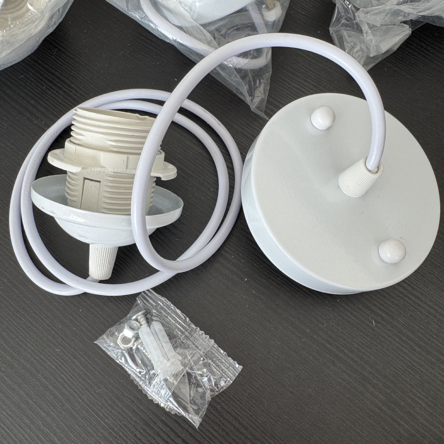 White Pendant Light Fixture