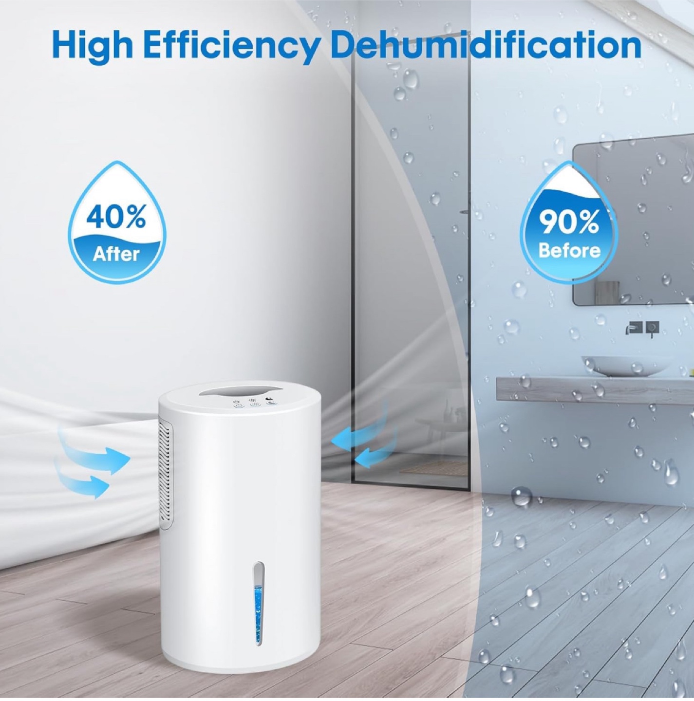 COSVII Dehumidifier - 68oz Capacity - photo 3
