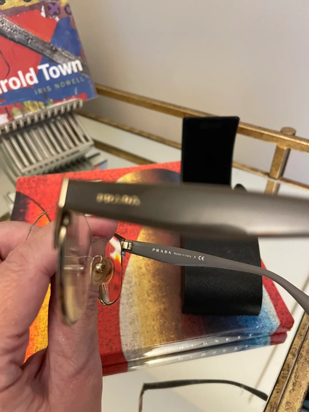 Prada Eyeglass Frames  VFR 65R 53-16 image indicator(3)