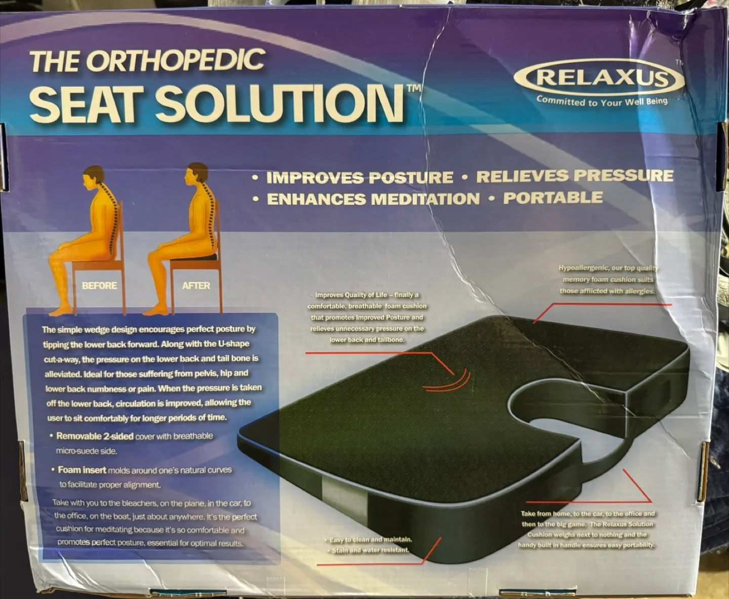 Relaxus Orthopedic Seat Solution thumbnail