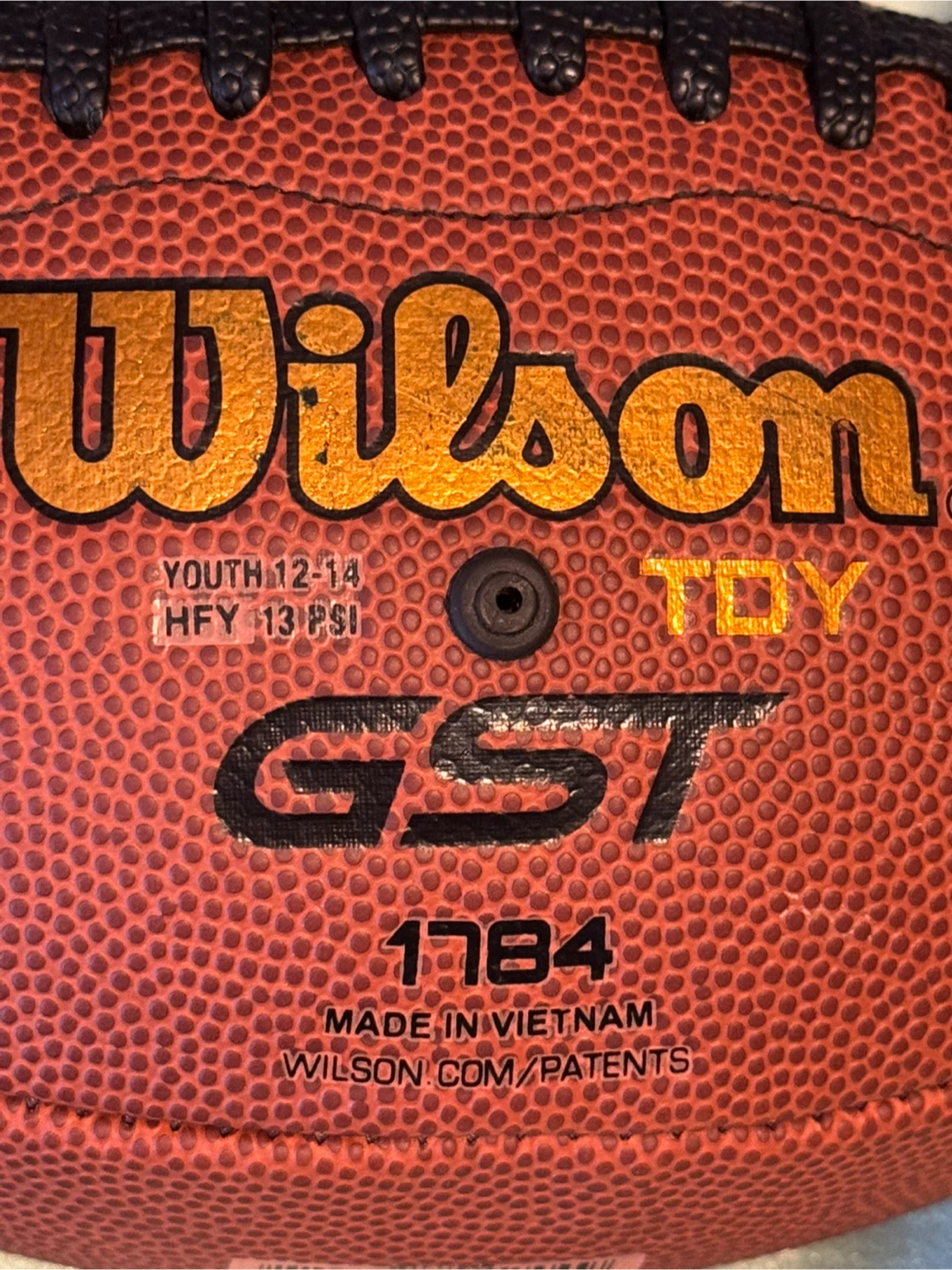 Wilson GST Youth Football - Great Condition
