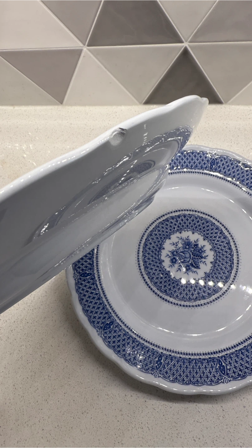 Nikko Kingstone Blue & White Plates (Set of 2) - photo 5