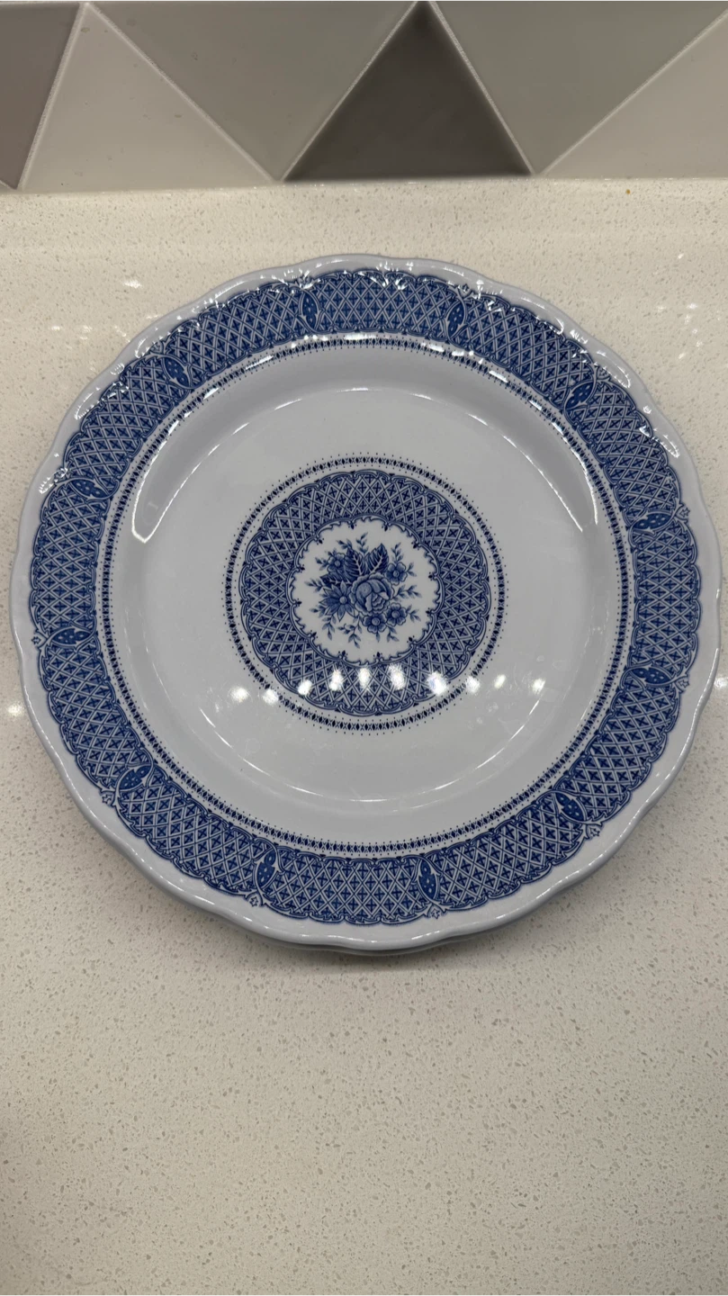 Nikko Kingstone Blue & White Plates (Set of 2) - photo 2